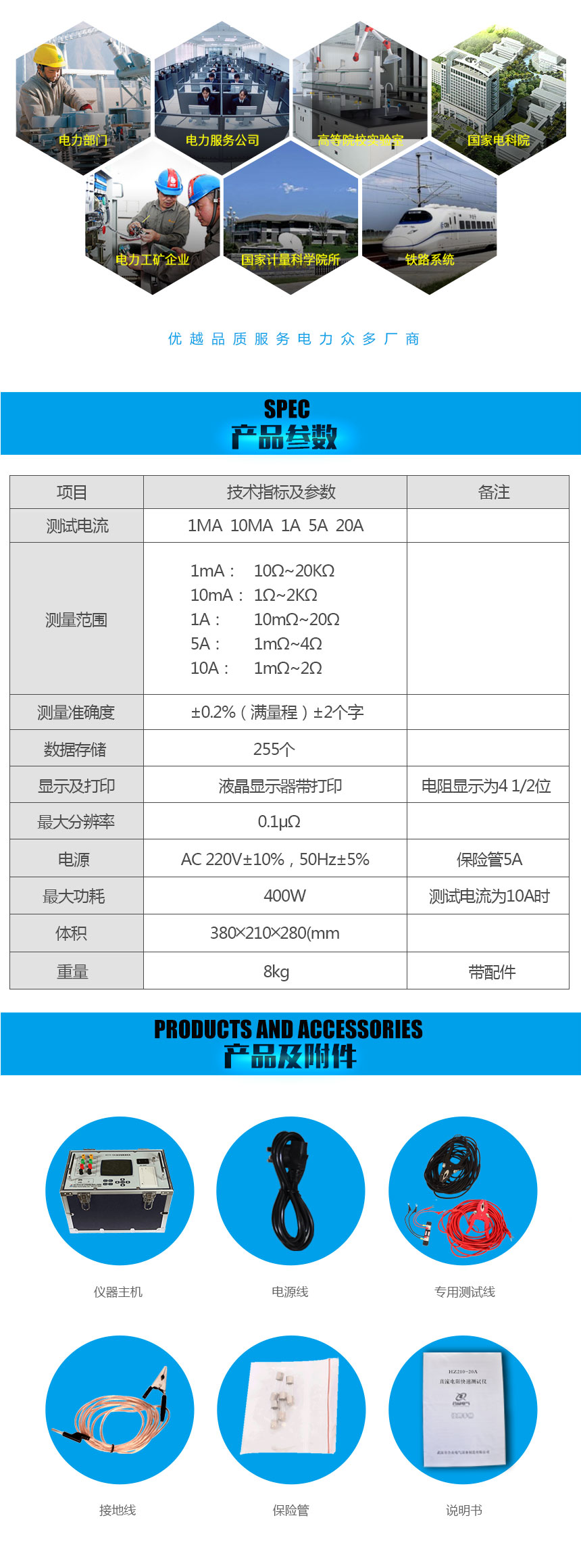 三通道直流電阻快速測試儀